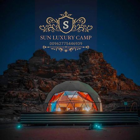 ワディ ・ラムSun Luxury Camp &Tourアパートメント エクステリア 写真