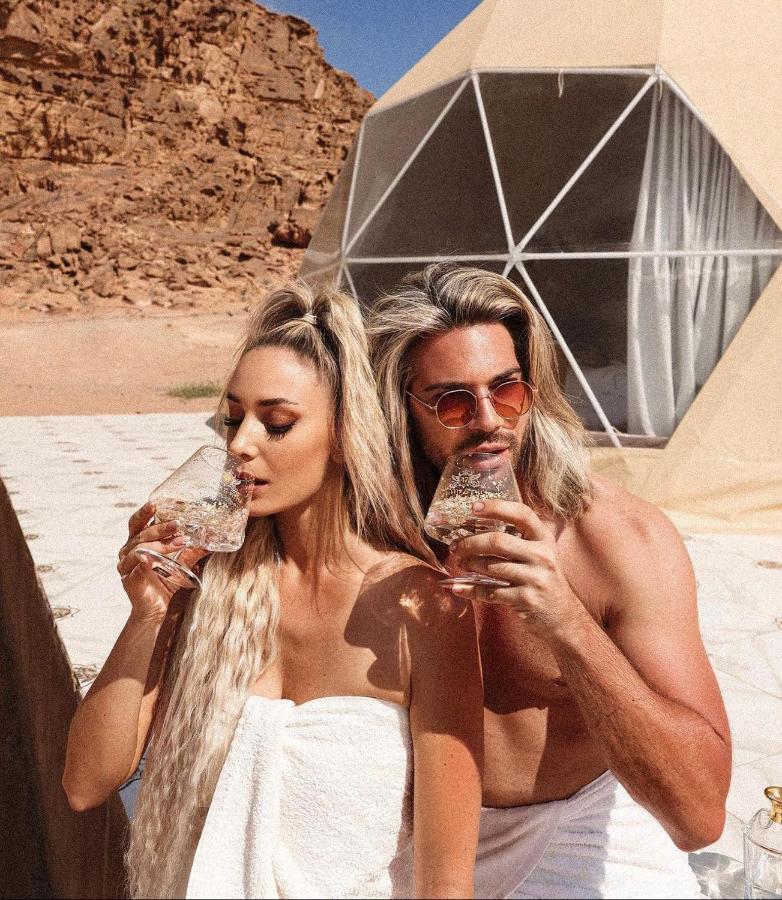 ワディ ・ラムSun Luxury Camp &Tourアパートメント エクステリア 写真