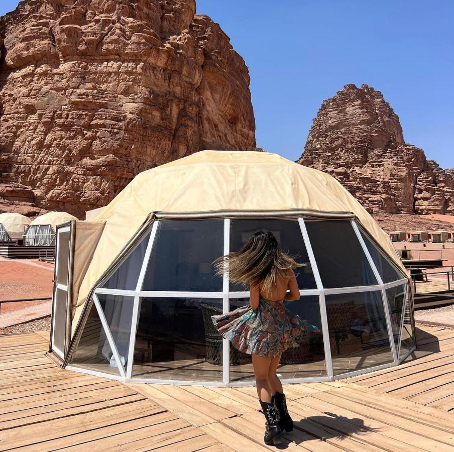 ワディ ・ラムSun Luxury Camp &Tourアパートメント エクステリア 写真