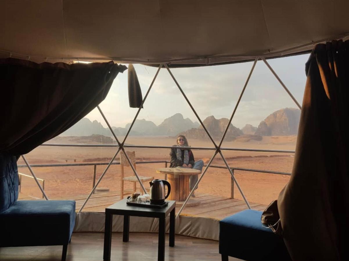 ワディ ・ラムSun Luxury Camp &Tourアパートメント エクステリア 写真