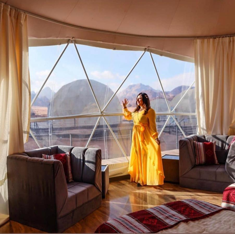 ワディ ・ラムSun Luxury Camp &Tourアパートメント エクステリア 写真