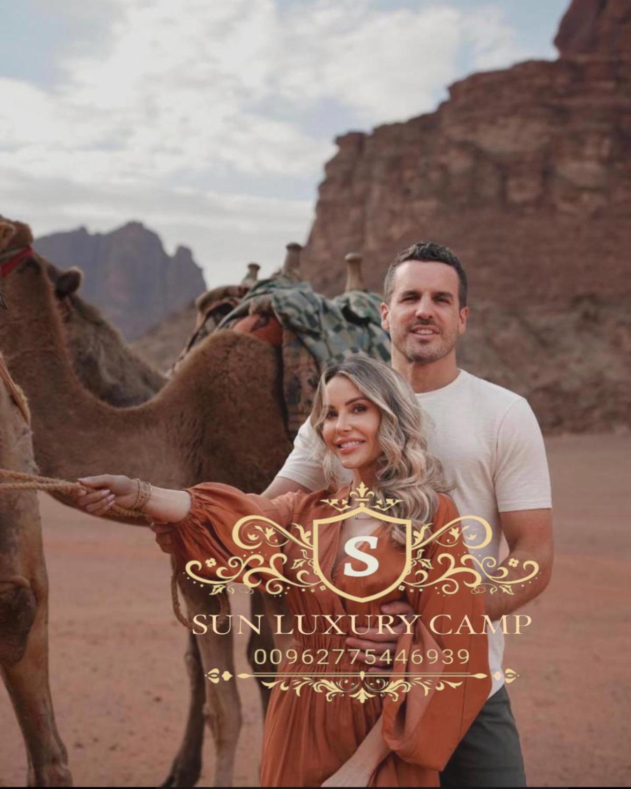 ワディ ・ラムSun Luxury Camp &Tourアパートメント エクステリア 写真
