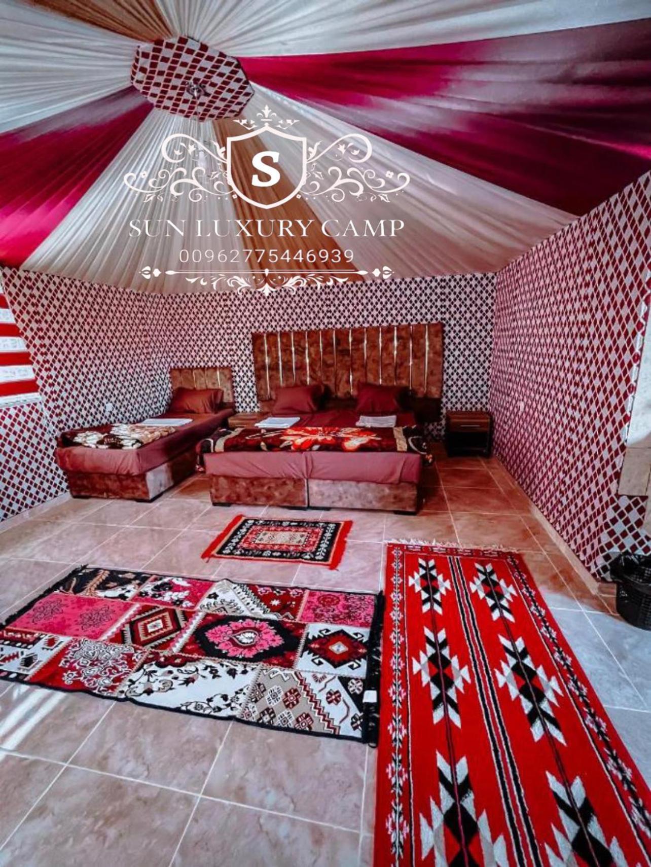 ワディ ・ラムSun Luxury Camp &Tourアパートメント エクステリア 写真